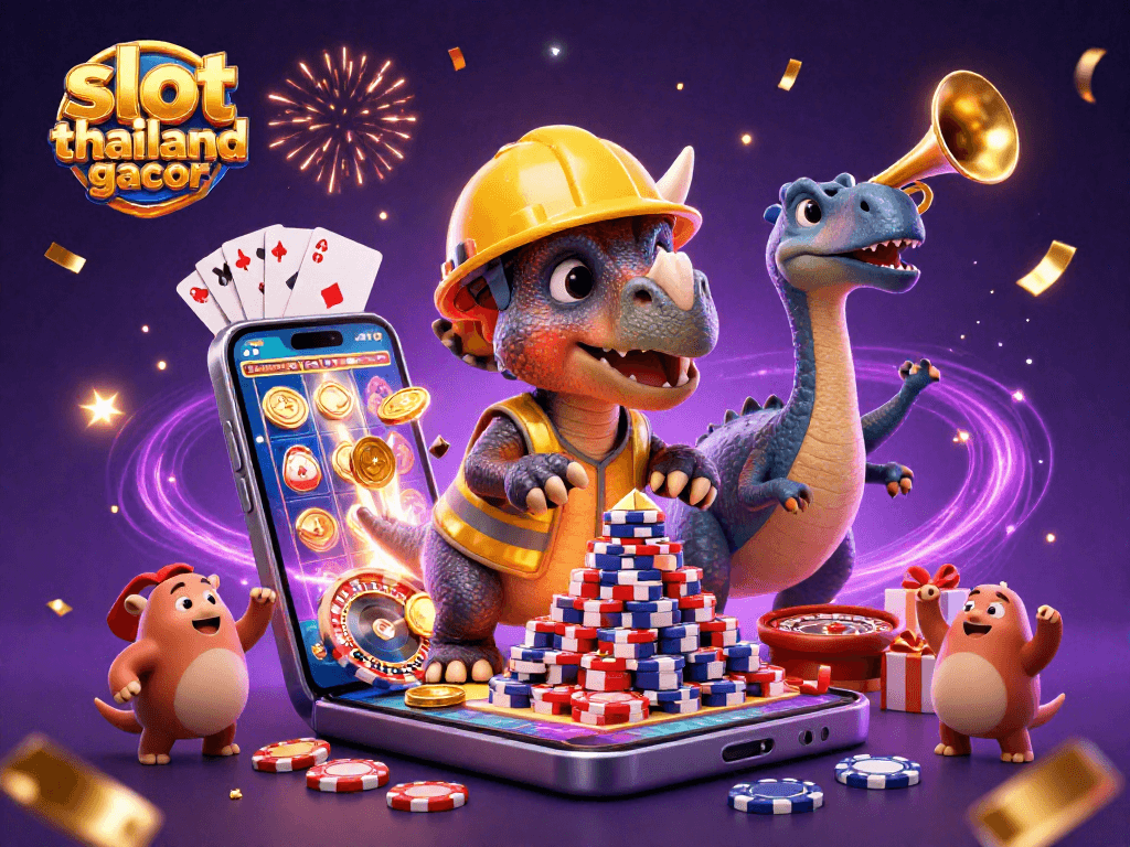 Experience the excitement of slot thailand gacor with a vibrant celebration of gaming elements.