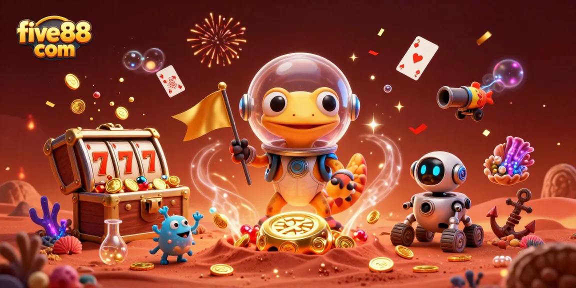 Engage with five88 com and discover an exciting casino journey on Mars.