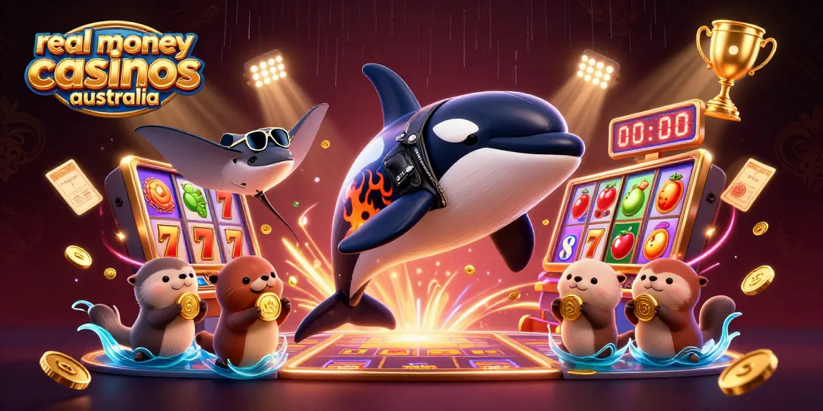 Real money casinos Australia feature vibrant 3D characters and elements for engaging gaming experiences.