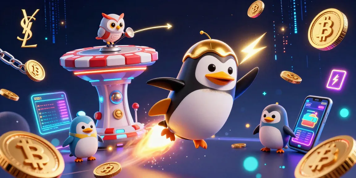 Spin the reels with the dazzling ysl penguin in a cosmic casino adventure.