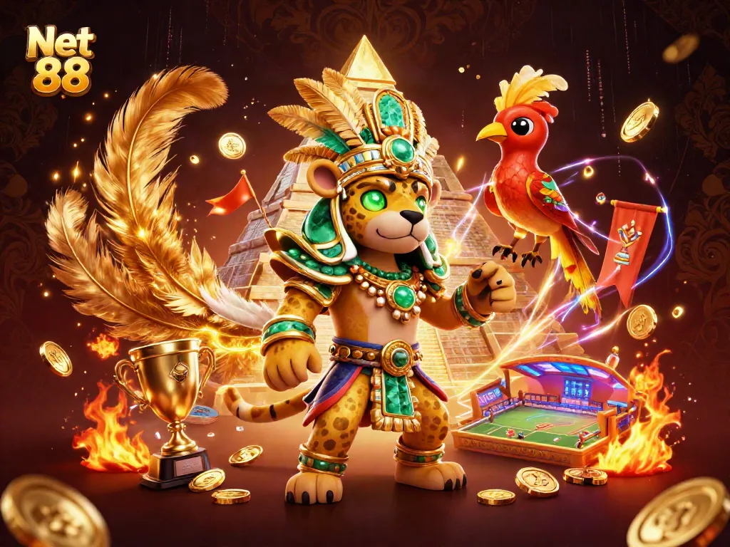 Experience thrilling sports betting at Net 88 with vibrant, dynamic visuals and exciting game elements.
