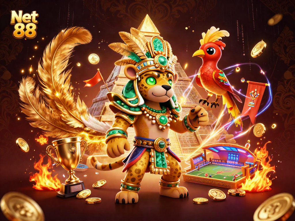 Experience thrilling sports betting at Net 88 with vibrant, dynamic visuals and exciting game elements.