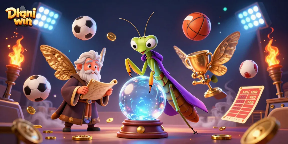 Dive into the Dhani win gaming experience, featuring colorful sports elements, fortune tellers, and mystical effects for an exciting atmosphere.