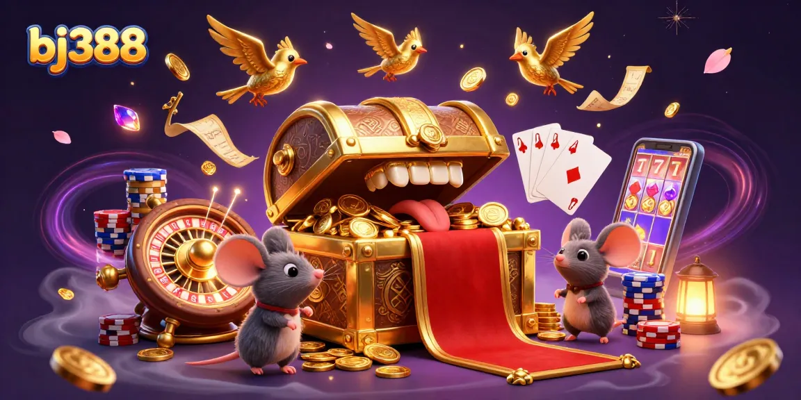 Experience the thrill of bj388 gambling with treasure chests and dynamic game elements.