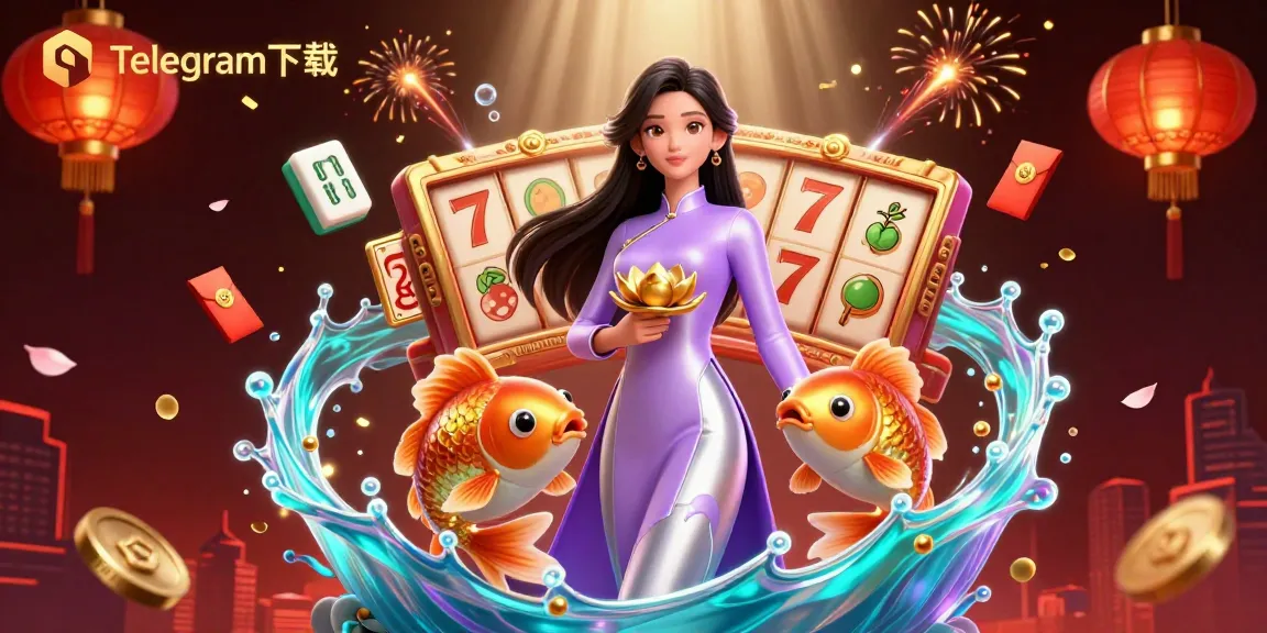 通过Telegram下载,探索高级老虎机游戏技巧和财富。