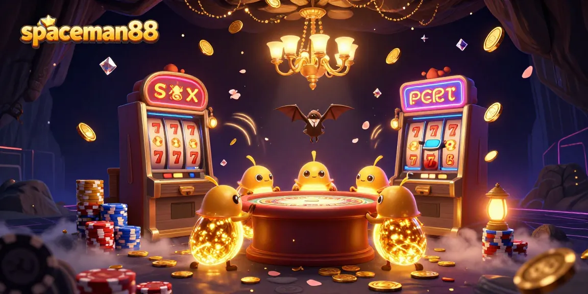 Spin the exciting slot reels in the vibrant spaceman88 cave casino illuminated by bioluminescent glowworms.