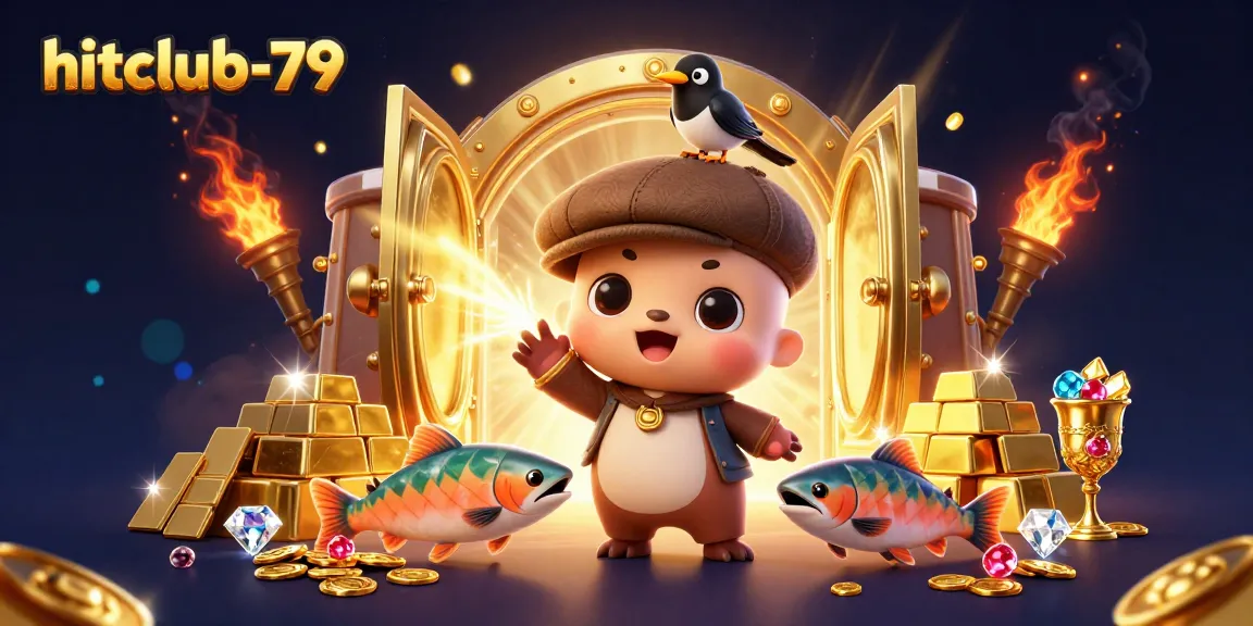 Play and win big with hitclub-79, featuring adorable characters and gleaming treasures!